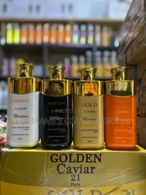 Golden Caviar 21 Paris Luxury Body Lotions