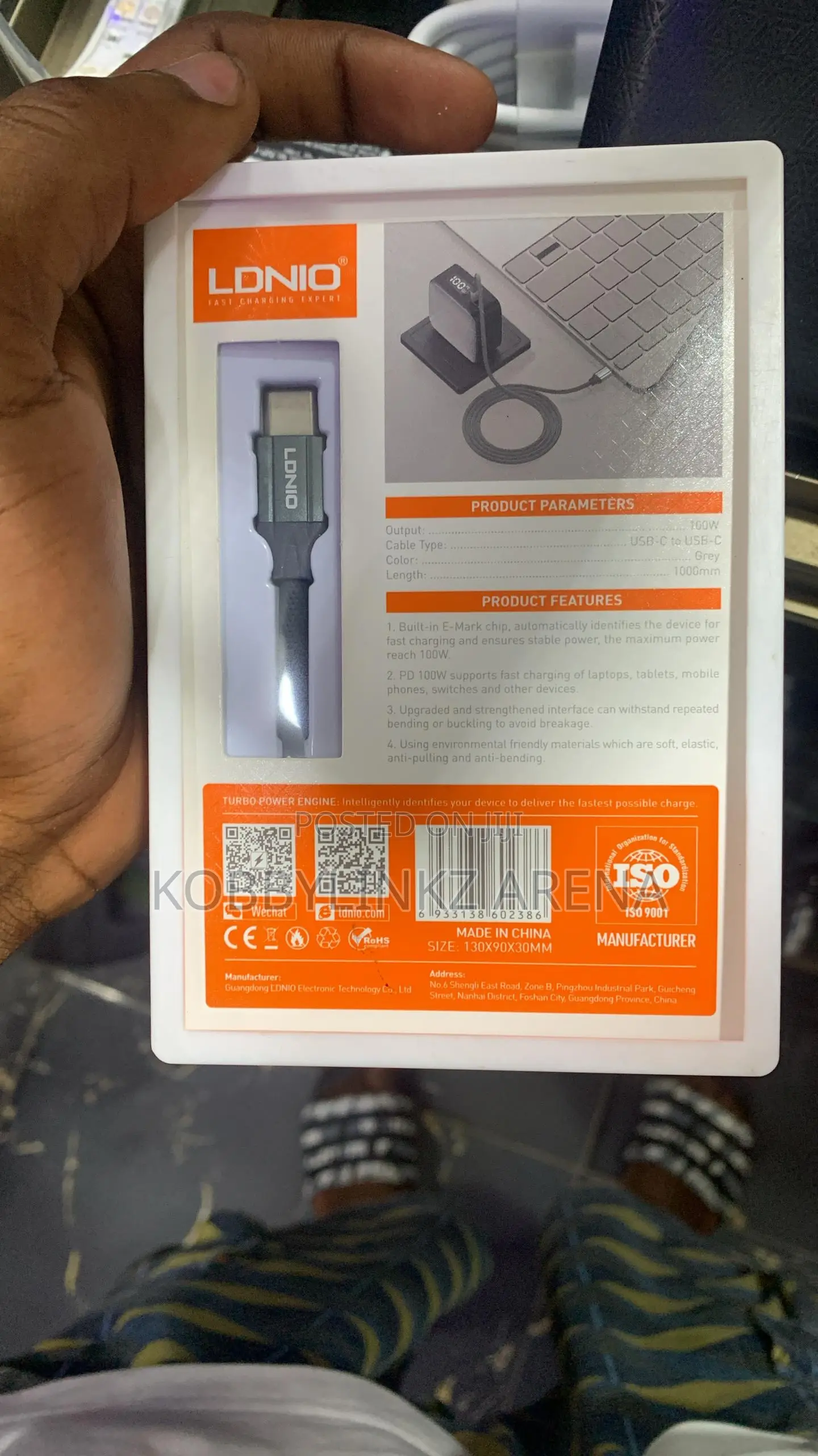 Original iPhone Cables for Sale. Type C to C and Type C to Lightning