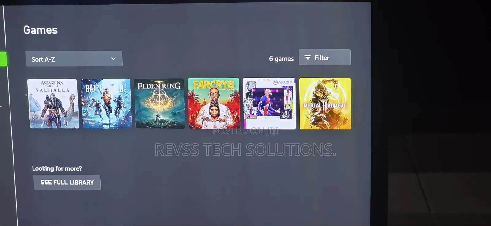 Xbox One S With Games