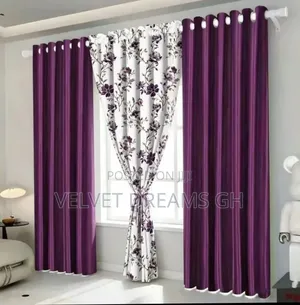 3in1 Luxurious Curtain Set Elegant Home Window Drapes