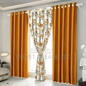 3in1 Luxurious Curtain Set Elegant Home Window Drapes