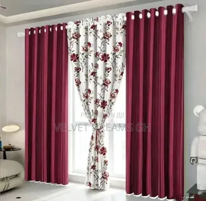 3in1 Luxurious Curtain Set Elegant Home Window Drapes