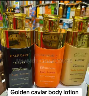 Golden Caviar 21 Paris Luxury Body Lotions