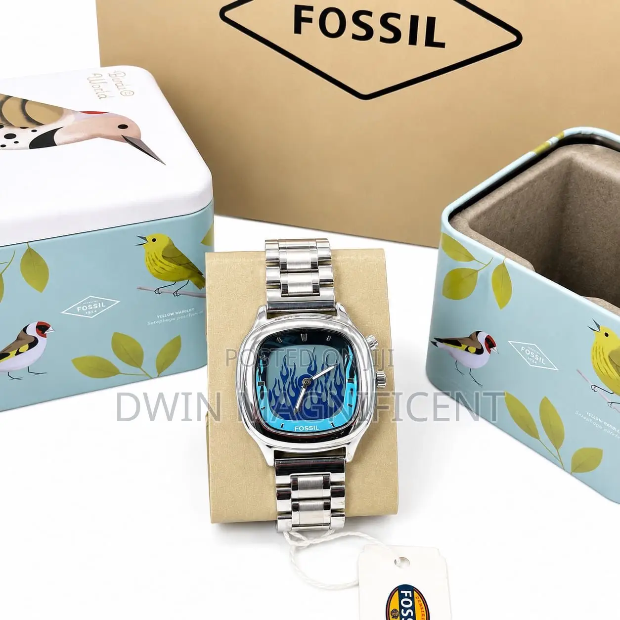 Vintage Fossil Big Tic Jr-8292 Watch