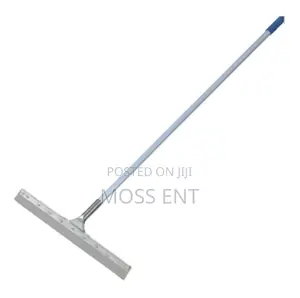 18 Inch Steel Straight Rubber Scrape With 1.25m Stick - C-023