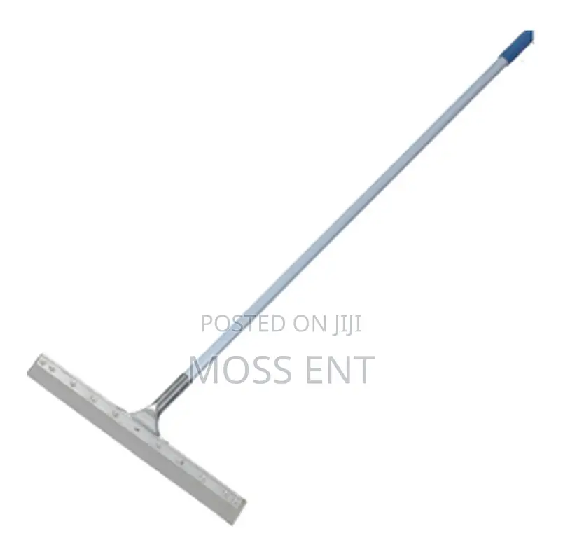 18 Inch Steel Straight Rubber Scrape With 1.25m Stick - C-023