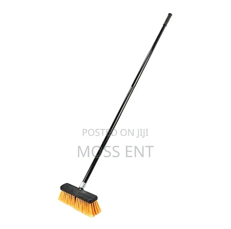 10 Inch Long Handle Floor Brush With 1.45m Stick - C-038b