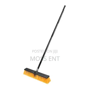 18 Inch Long Handle Floor Brush With 1.45m Stick - C-039b