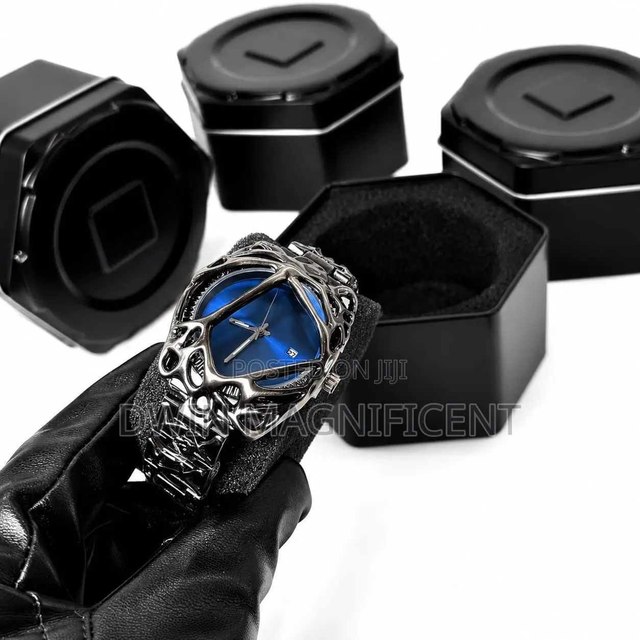 Y2k-Inspired Cyber Alien Soldered Watch