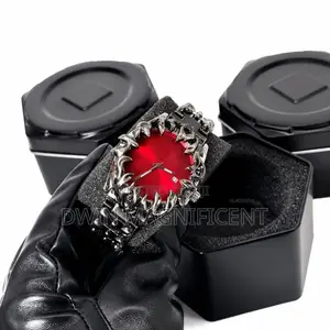 Gothic-Style Gunmetal Watch