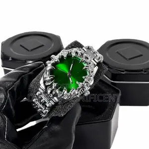Gothic-Style Gunmetal Watch