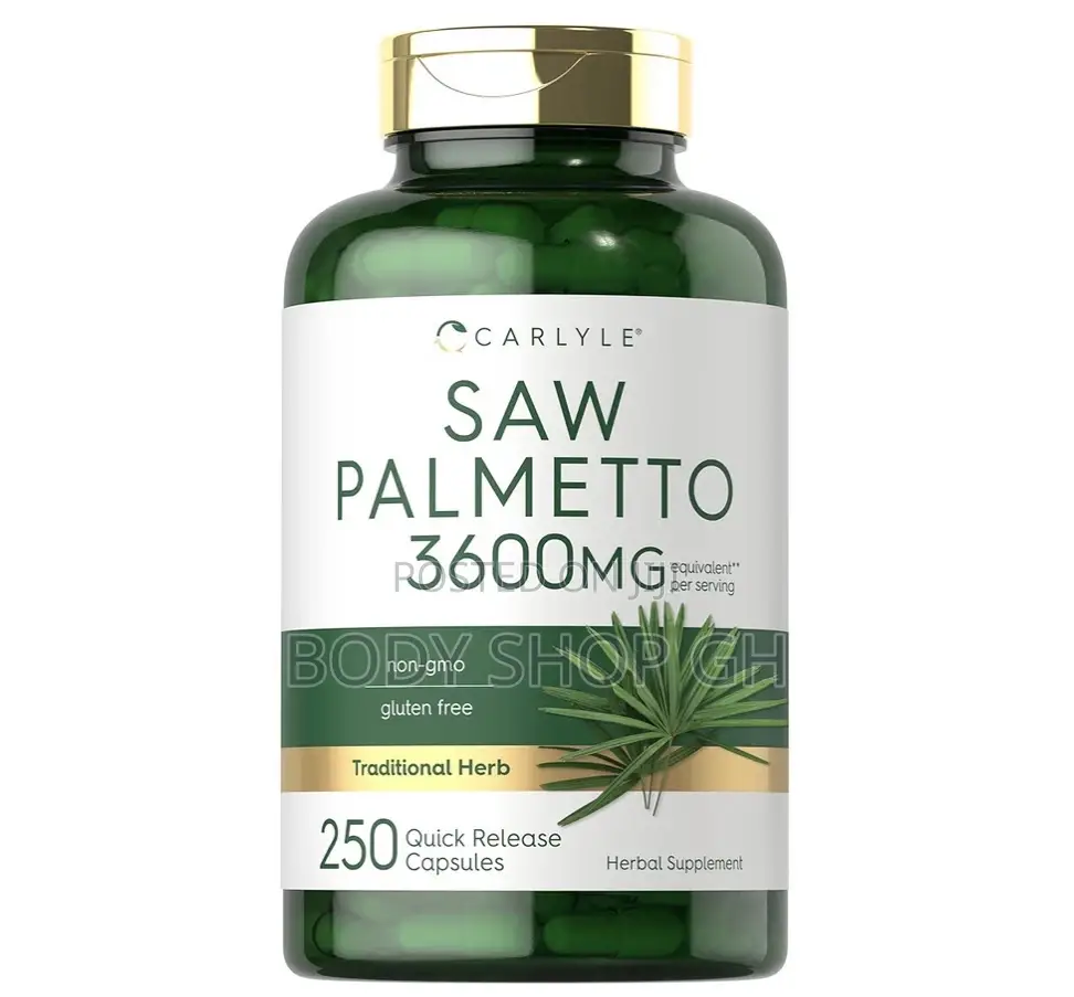 Carlyle Saw Palmetto for Men and Women | 250 Capsules |Supplement