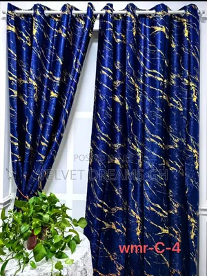 2in1 Luxury Blackout Curtains Soft Thick Modern Design
