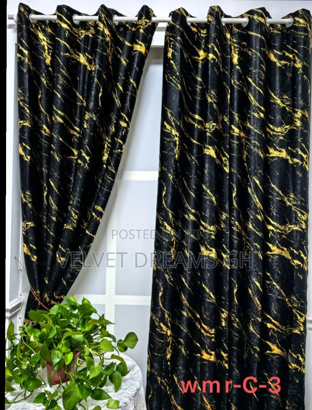 2in1 Luxury Blackout Curtains Soft Thick Modern Design