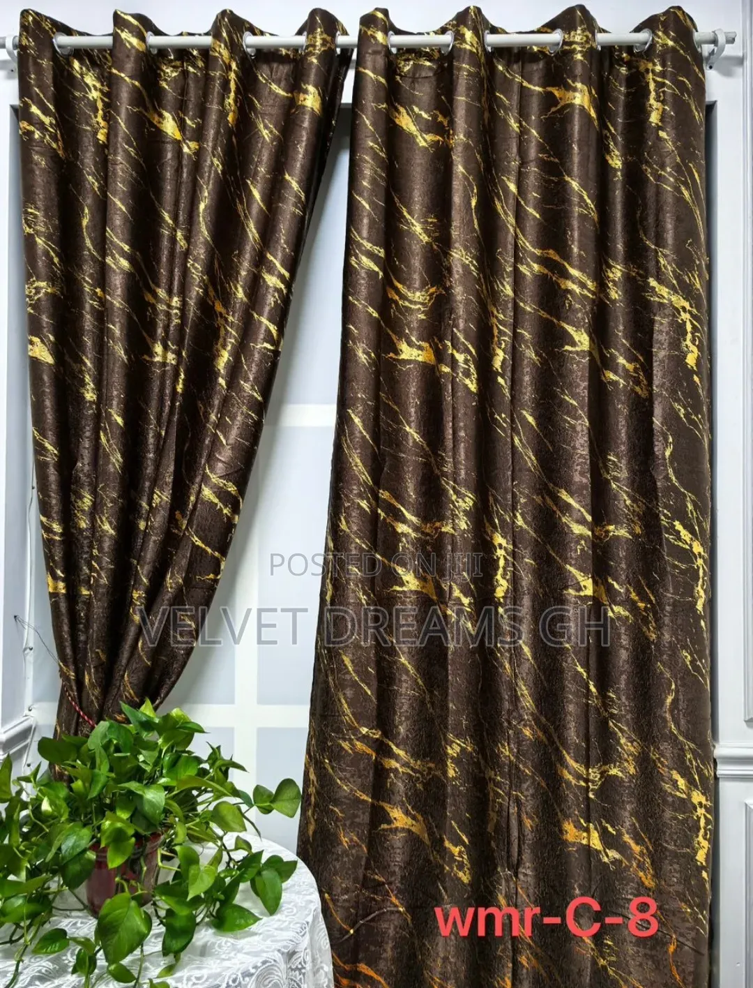 2in1 Luxury Blackout Curtains Soft Thick Modern Design
