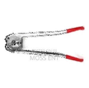 Straptool Pet Strap Plier Silver/Red 9-19 Pet P Strappin - R-PSP-919-R