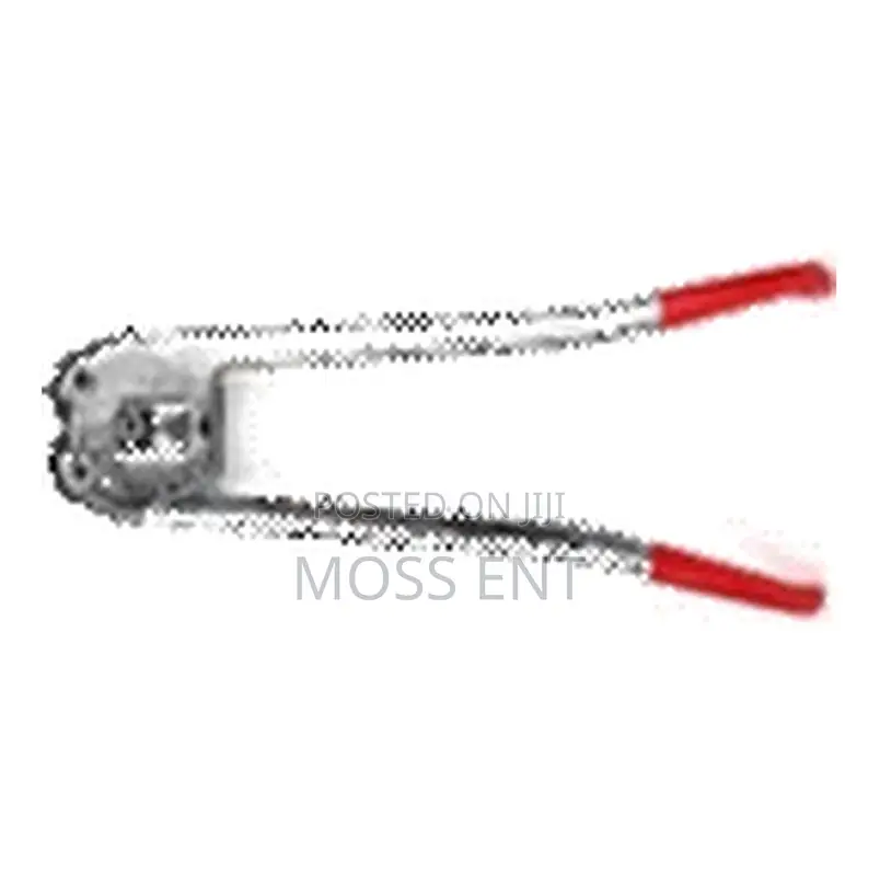Straptool Pet Strap Plier Silver/Red 9-19 Pet P Strappin - R-PSP-919-R