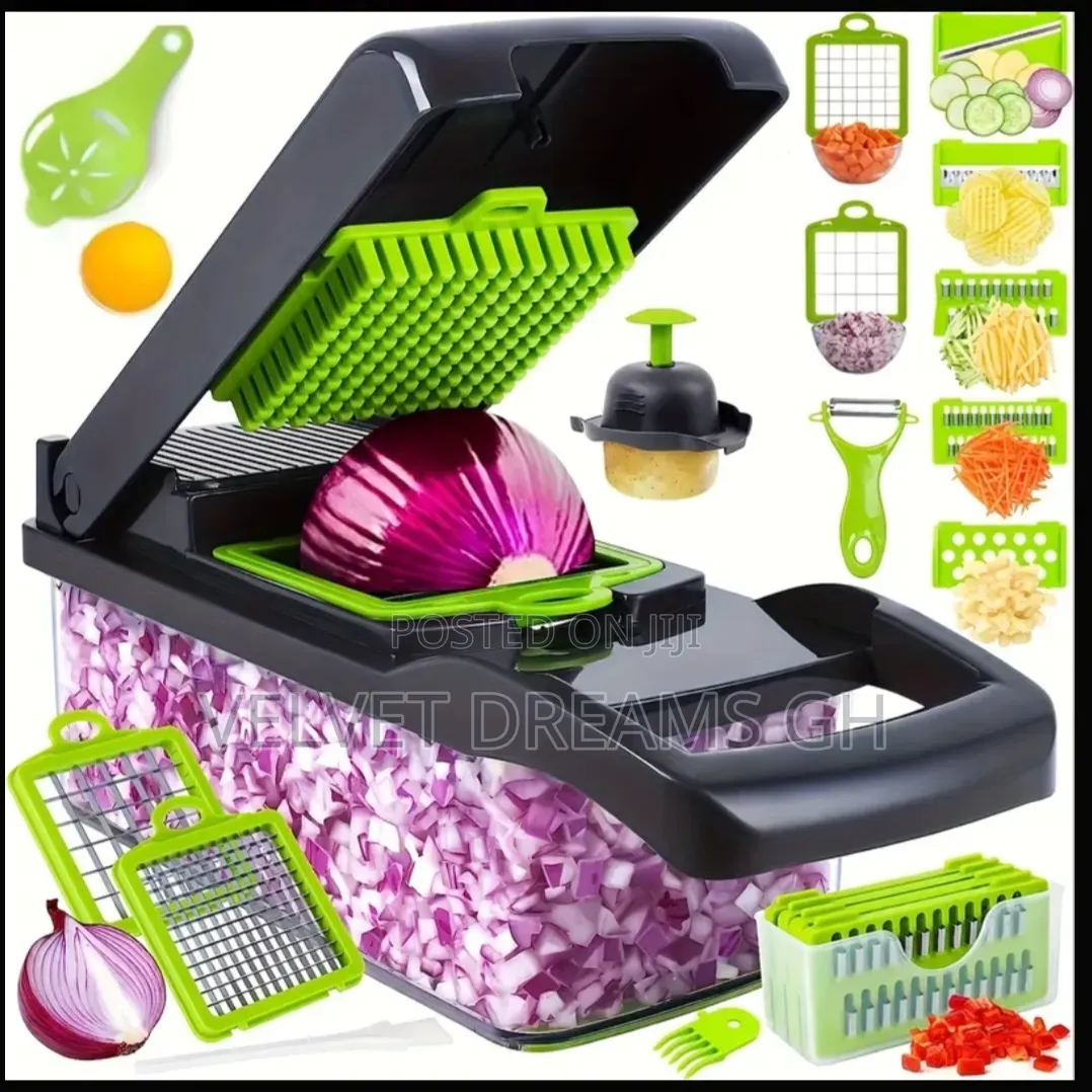 Multi-Function Vegetable Cutter Fast Kitchen Chopper Slicer