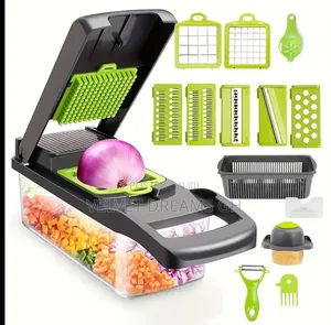 Multi-Function Vegetable Cutter Fast Kitchen Chopper Slicer