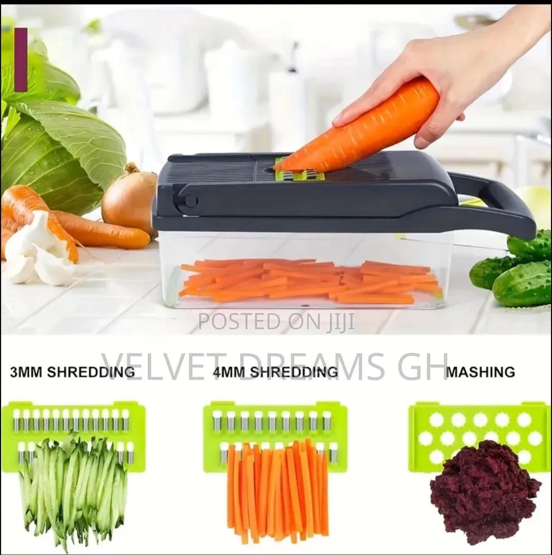 Multi-Function Vegetable Cutter Fast Kitchen Chopper Slicer