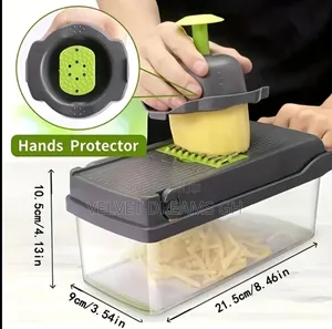 Multi-Function Vegetable Cutter Fast Kitchen Chopper Slicer