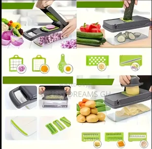 Multi-Function Vegetable Cutter Fast Kitchen Chopper Slicer