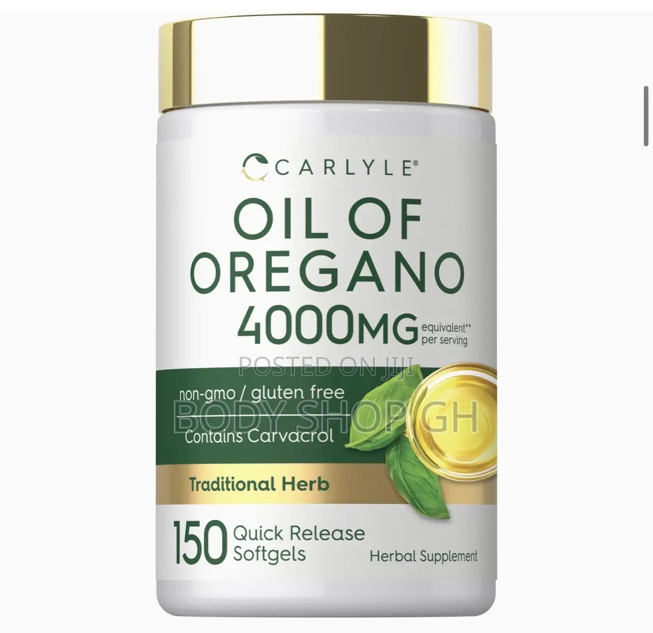 Wild Oregano Oil Supplement | 150 Softgels | Gluten Free Formula