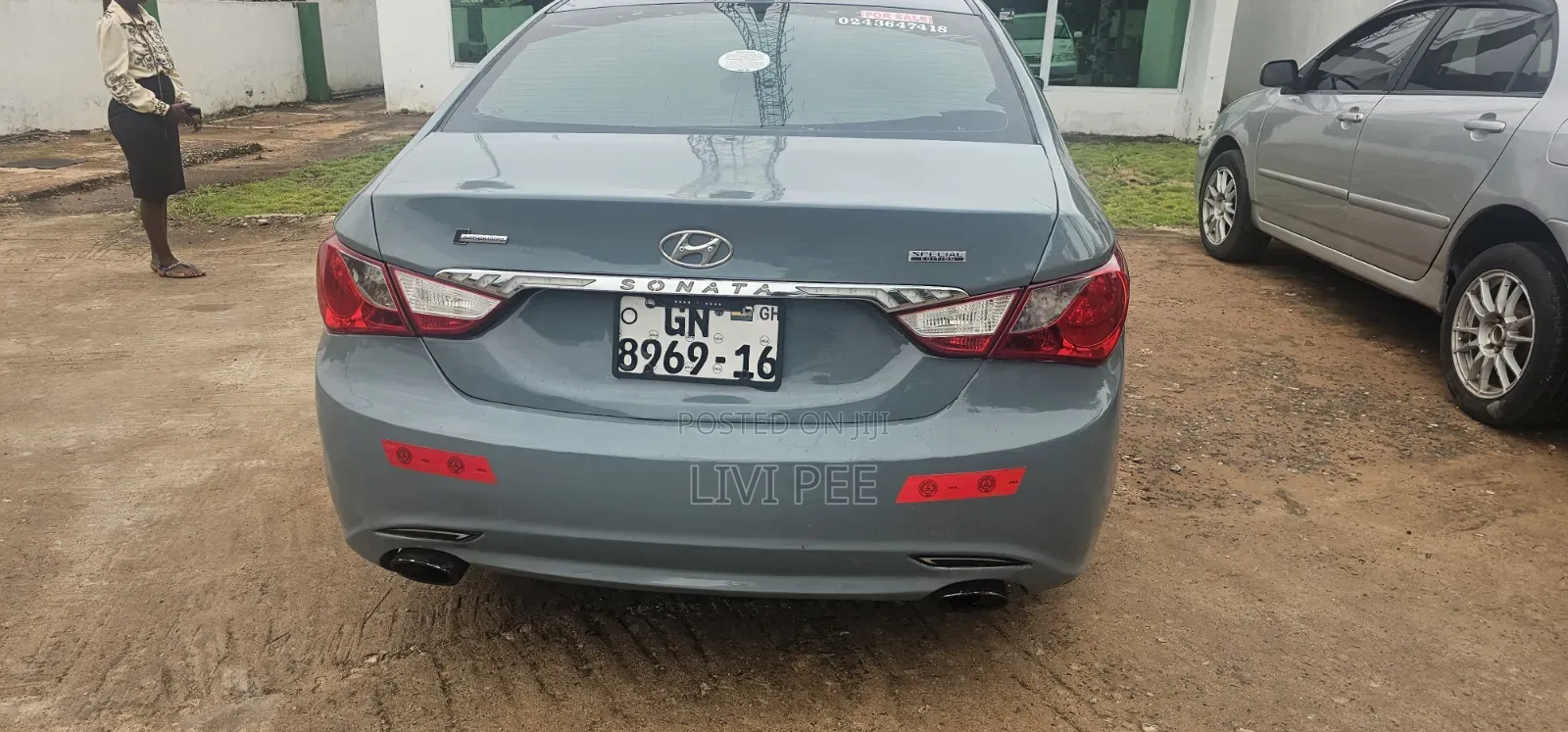 Hyundai Sonata Limited 2.0T Sedan (2.0L 4cyl 6A) 2011 Green
