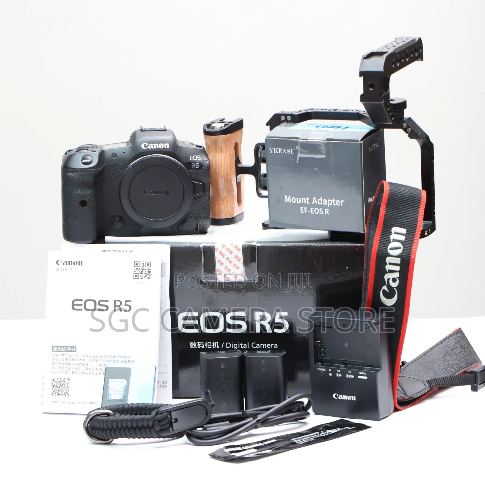 Canon Eos R5 (Combo Package ) 8months Warranty Included