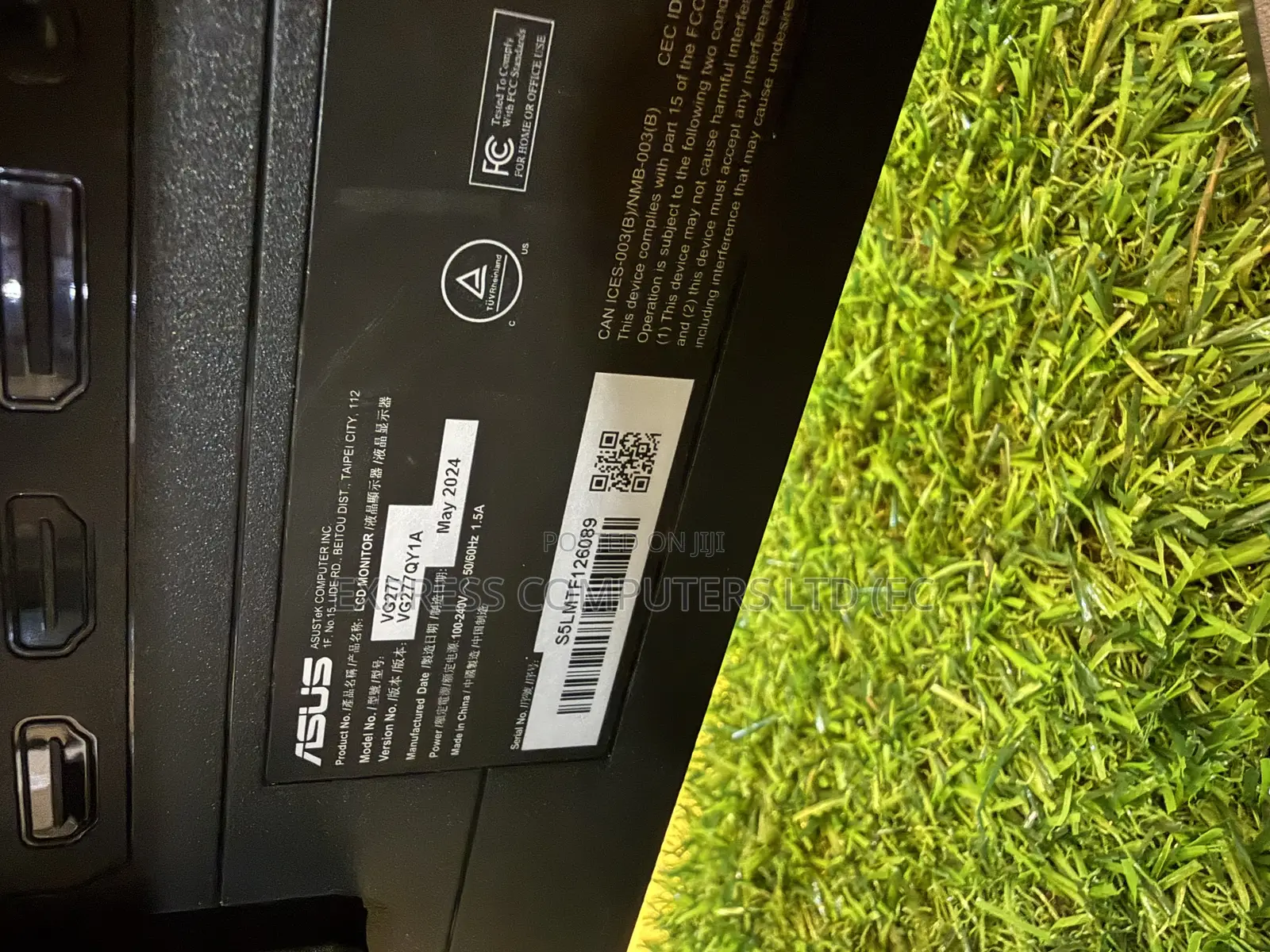 Asus Tuf 27 Inches FHD 1080p Gaming Monitor. Refresh Rate 165hz Uk
