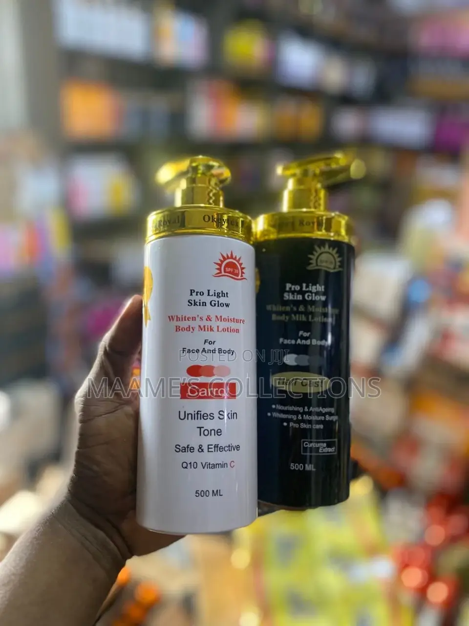Pro Light Skin Glow Whitening Face And Body Milk Lotions