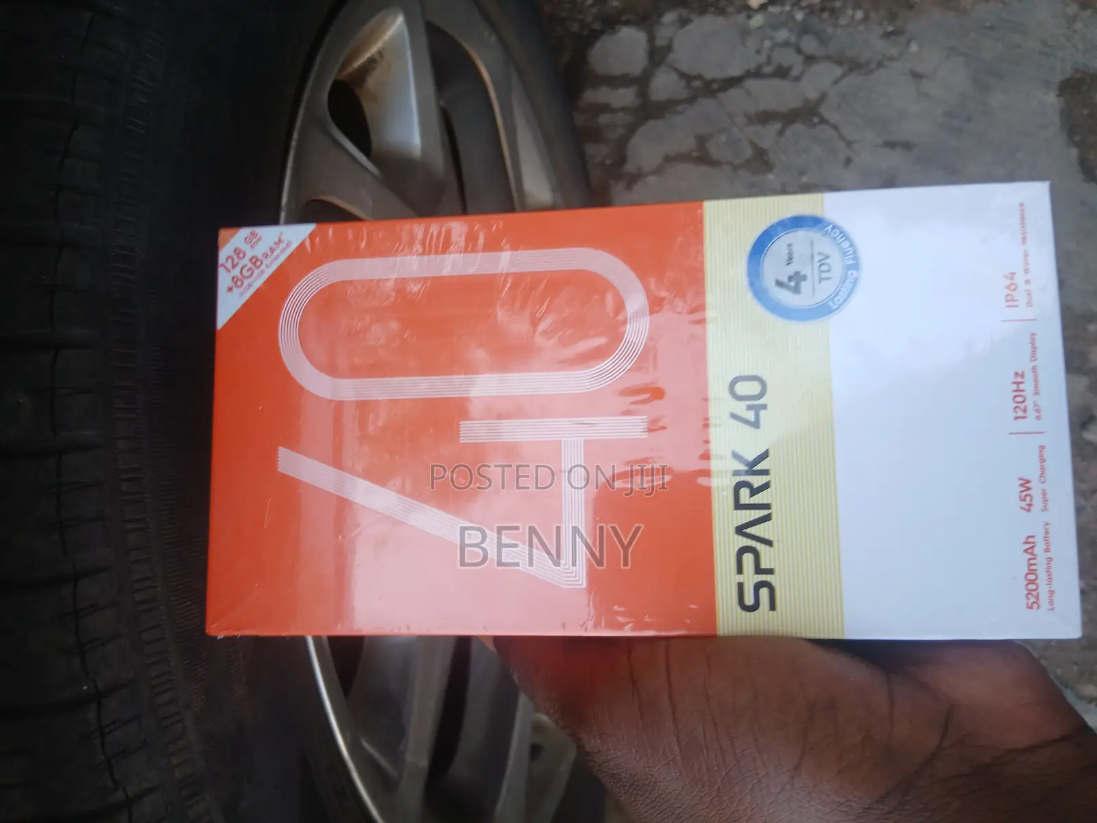 New Tecno Spark 40 256 GB Blue