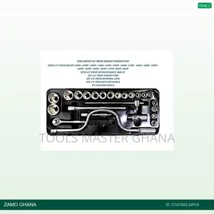 24pcs Socket Set 1/2 Ch - Ct021825-24pcs
