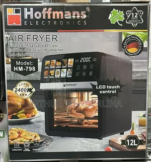 Hoffmans Digital Air Fryer 12 Liters