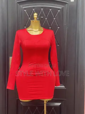 Short Red Luxury Dress