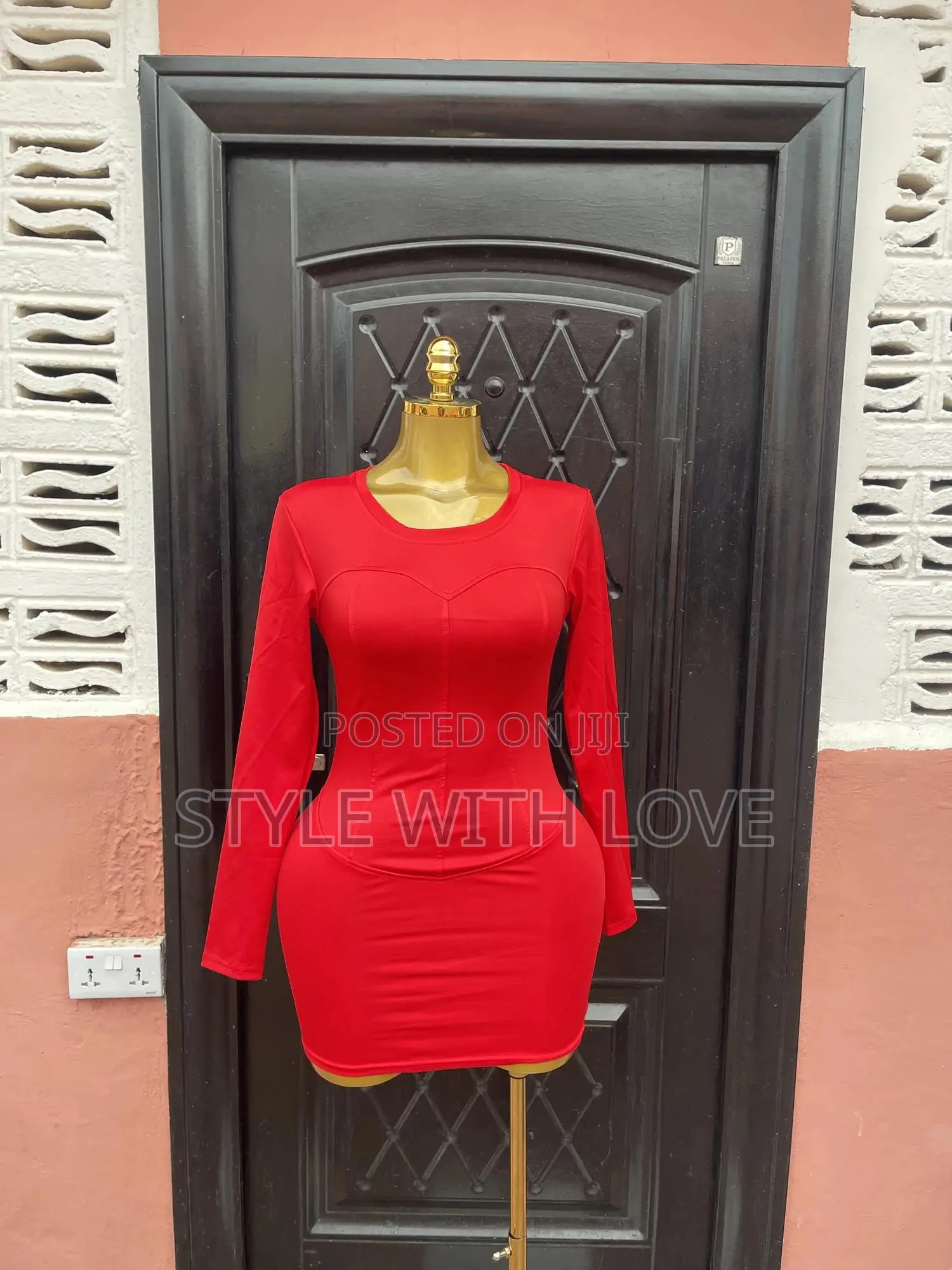 Short Red Luxury Dress