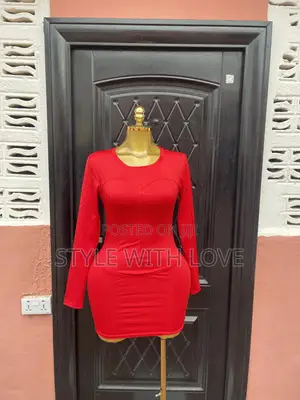 Short Red Luxury Dress