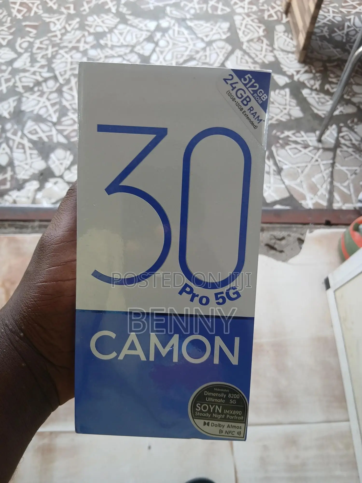 New Tecno Camon 30 Pro 5G 512 GB Gold