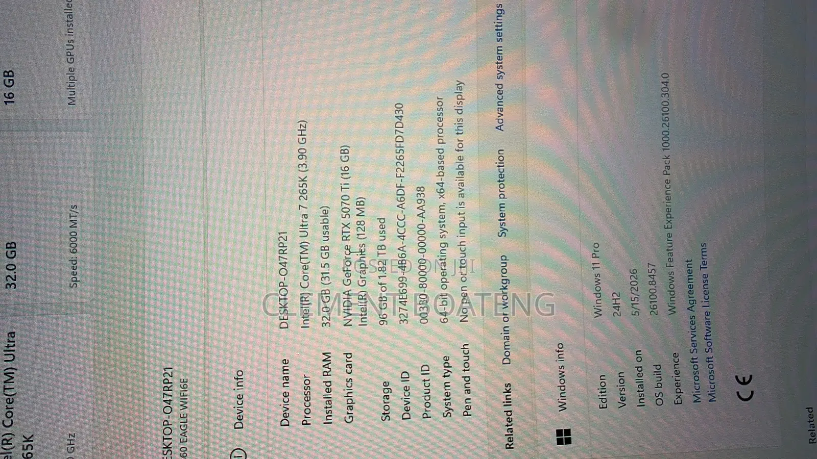 New Desktop Computer Gigabyte GA-H110MSTX-HD3-ZK 32GB Intel HDD 2T