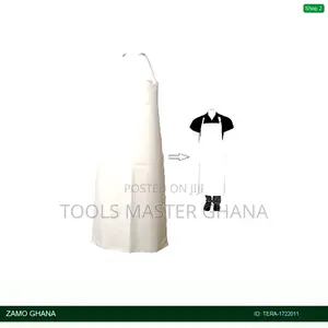 PVC White Apron 80x110cm - Tera-