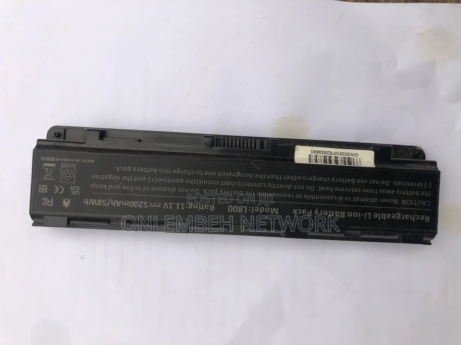Toshiba Satellite L800 / C850 Series Laptop Battery (5200mah)