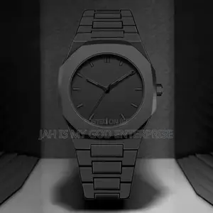 Tomi L401 Men's Quartz Simple Style Watch-Black