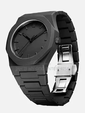Tomi L401 Men's Quartz Simple Style Watch-Black