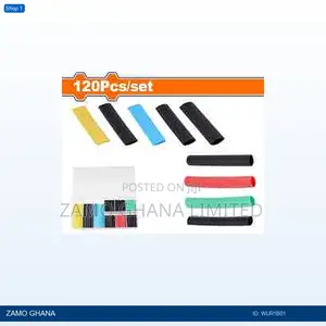 120 PCS Heat Shrink Tubing Assortment - Wur1b01