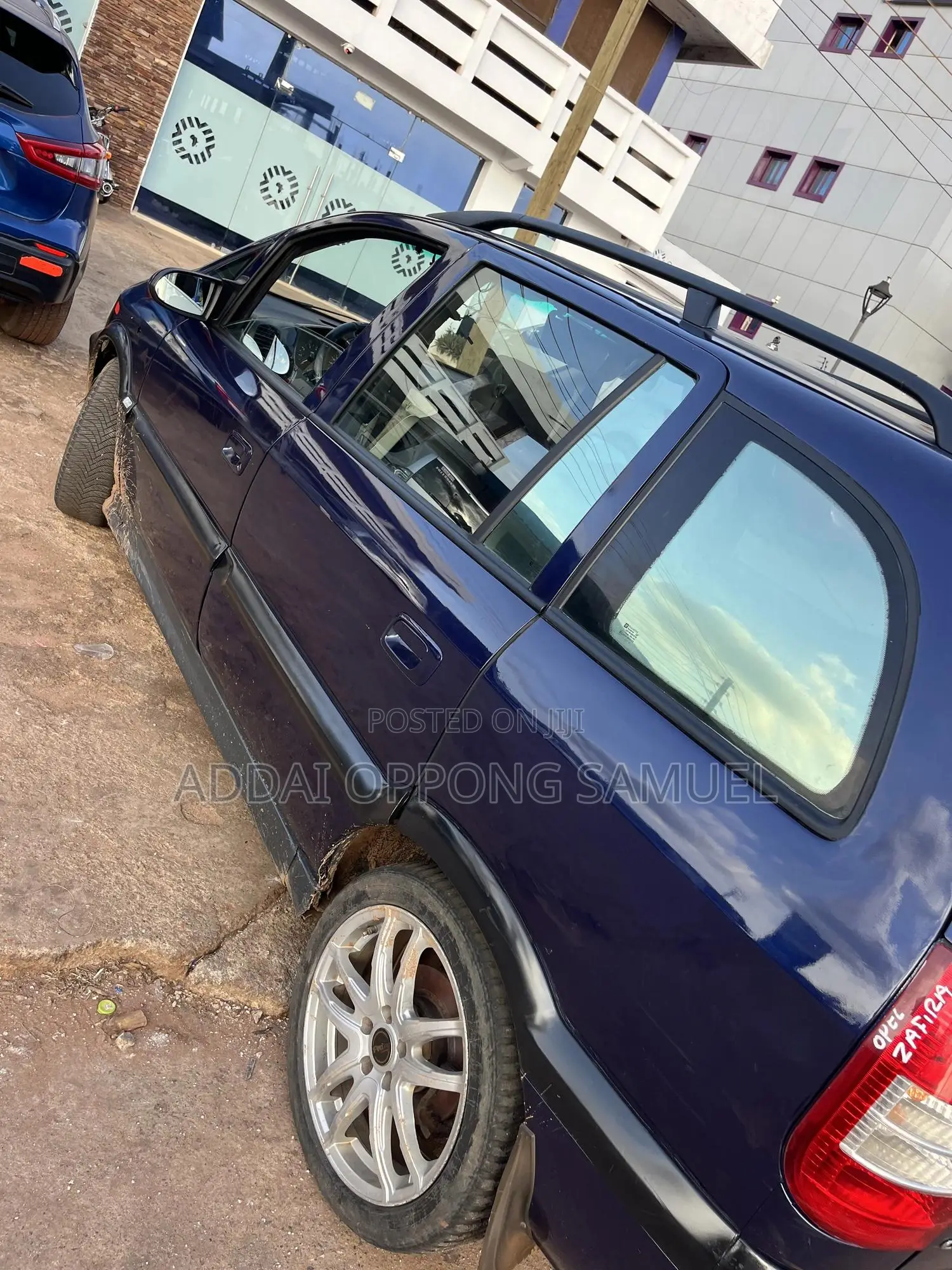Opel Zafira 2002 Blue