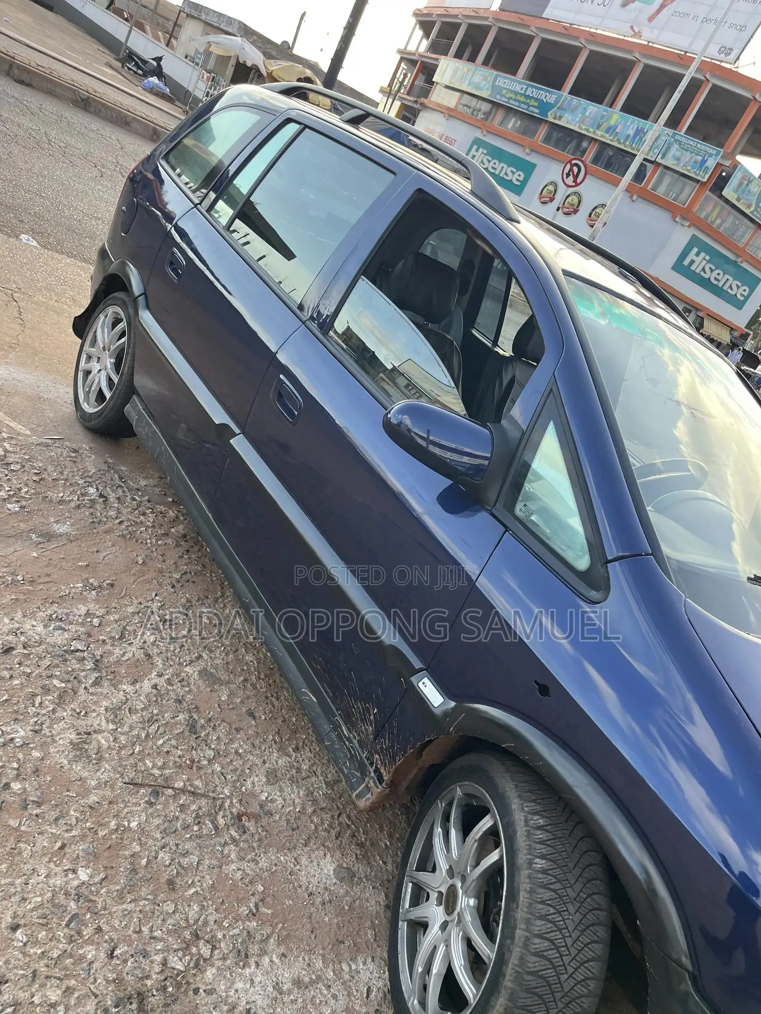 Opel Zafira 2002 Blue