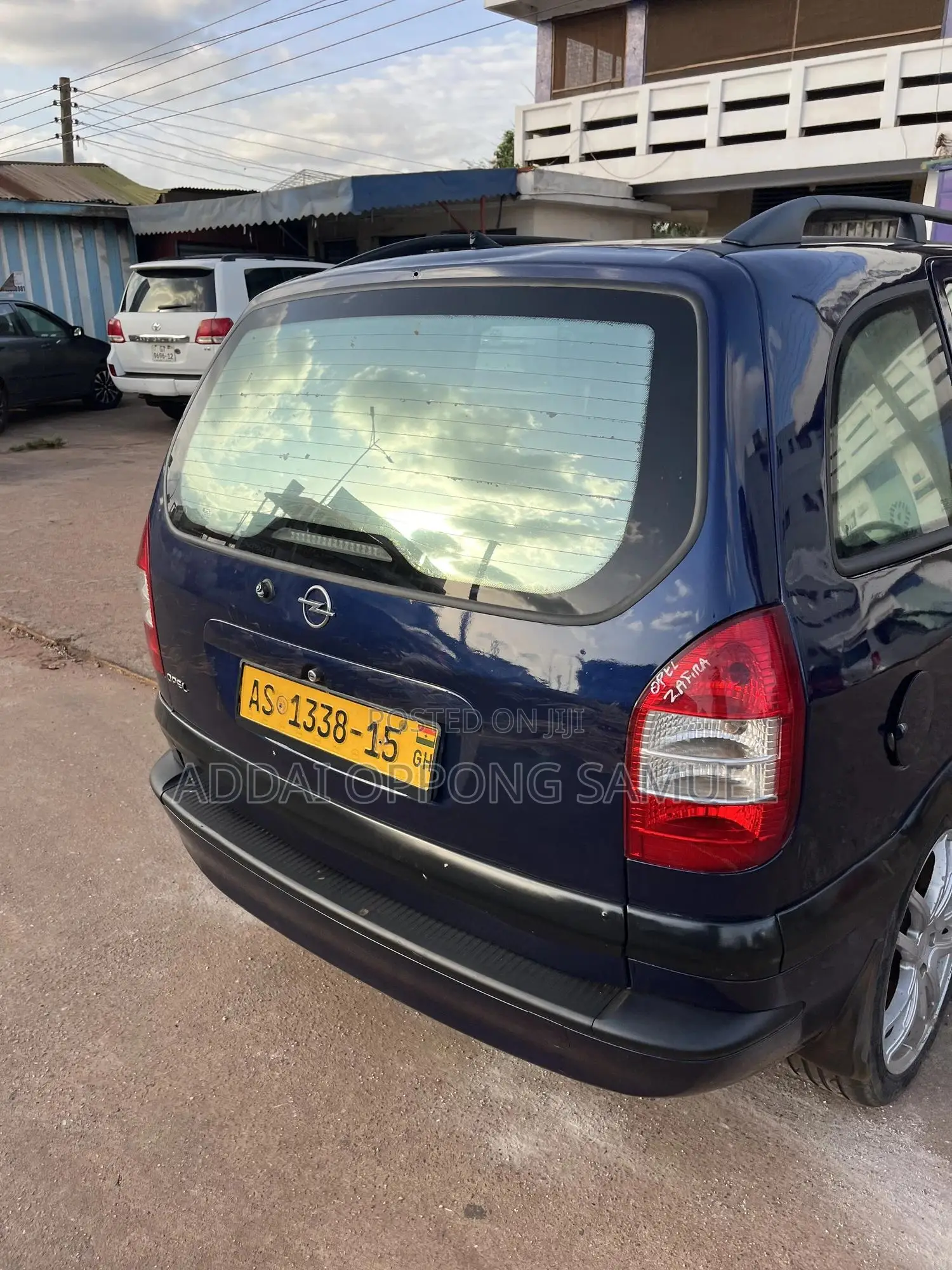 Opel Zafira 2002 Blue
