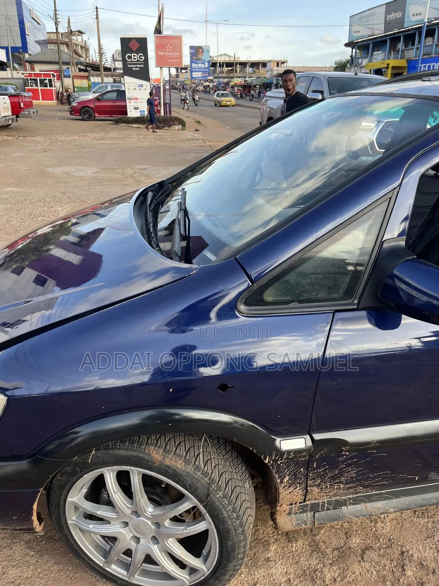 Opel Zafira 2002 Blue