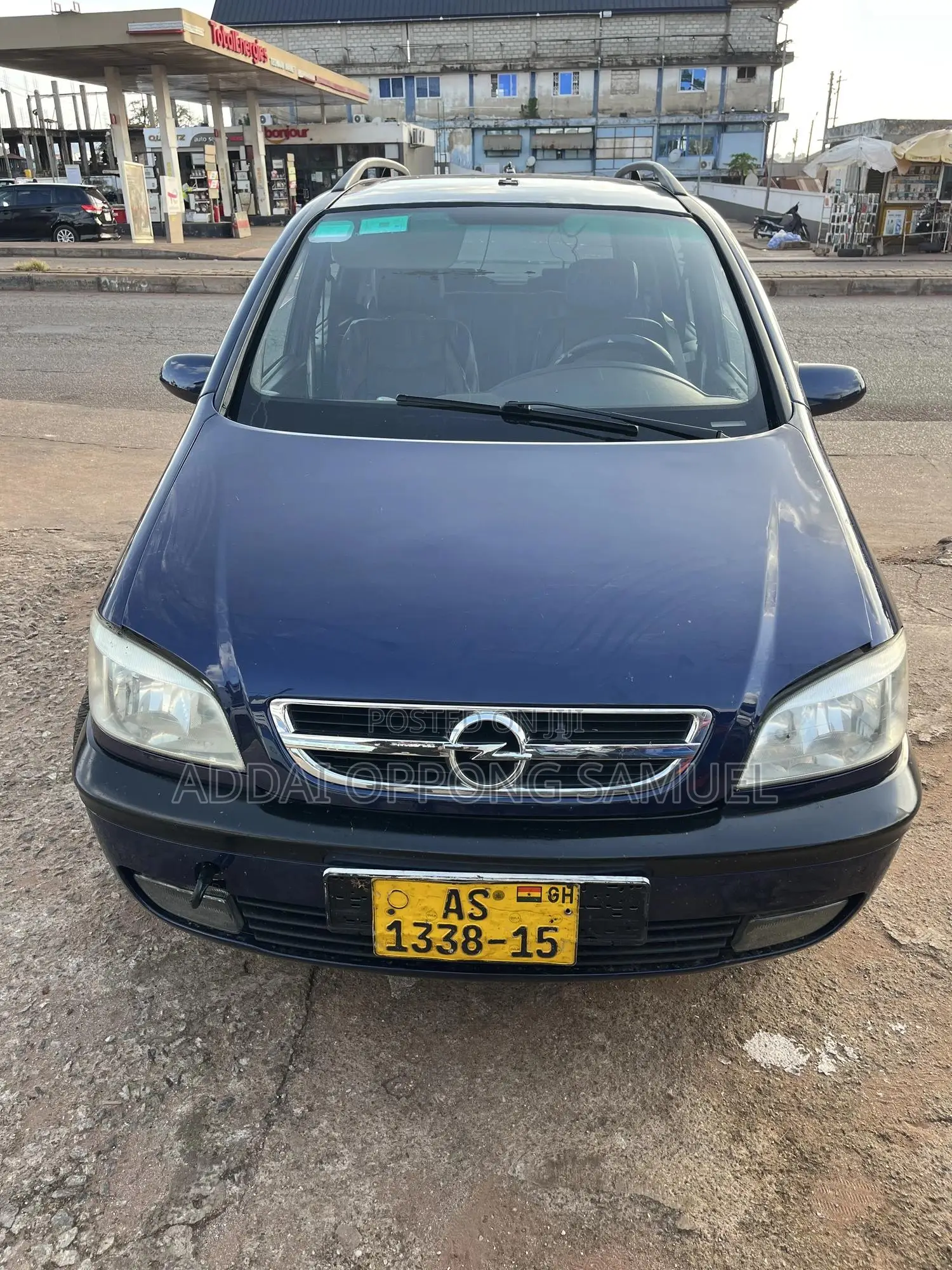Opel Zafira 2002 Blue