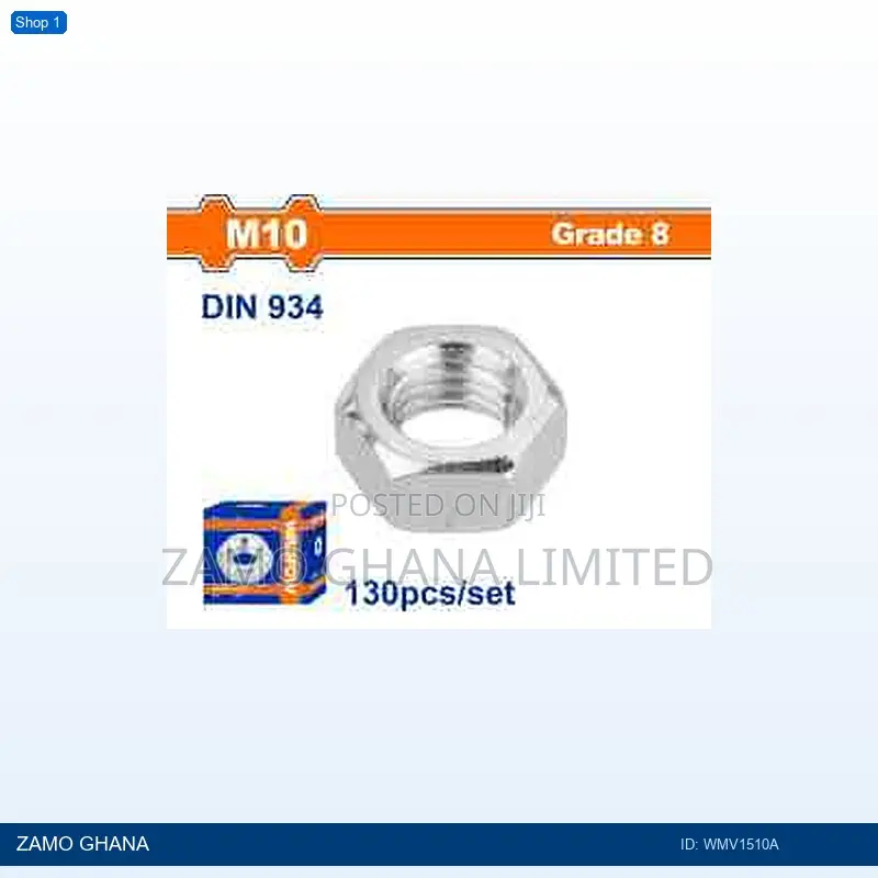 Hex Nut Set - Wmv1510a